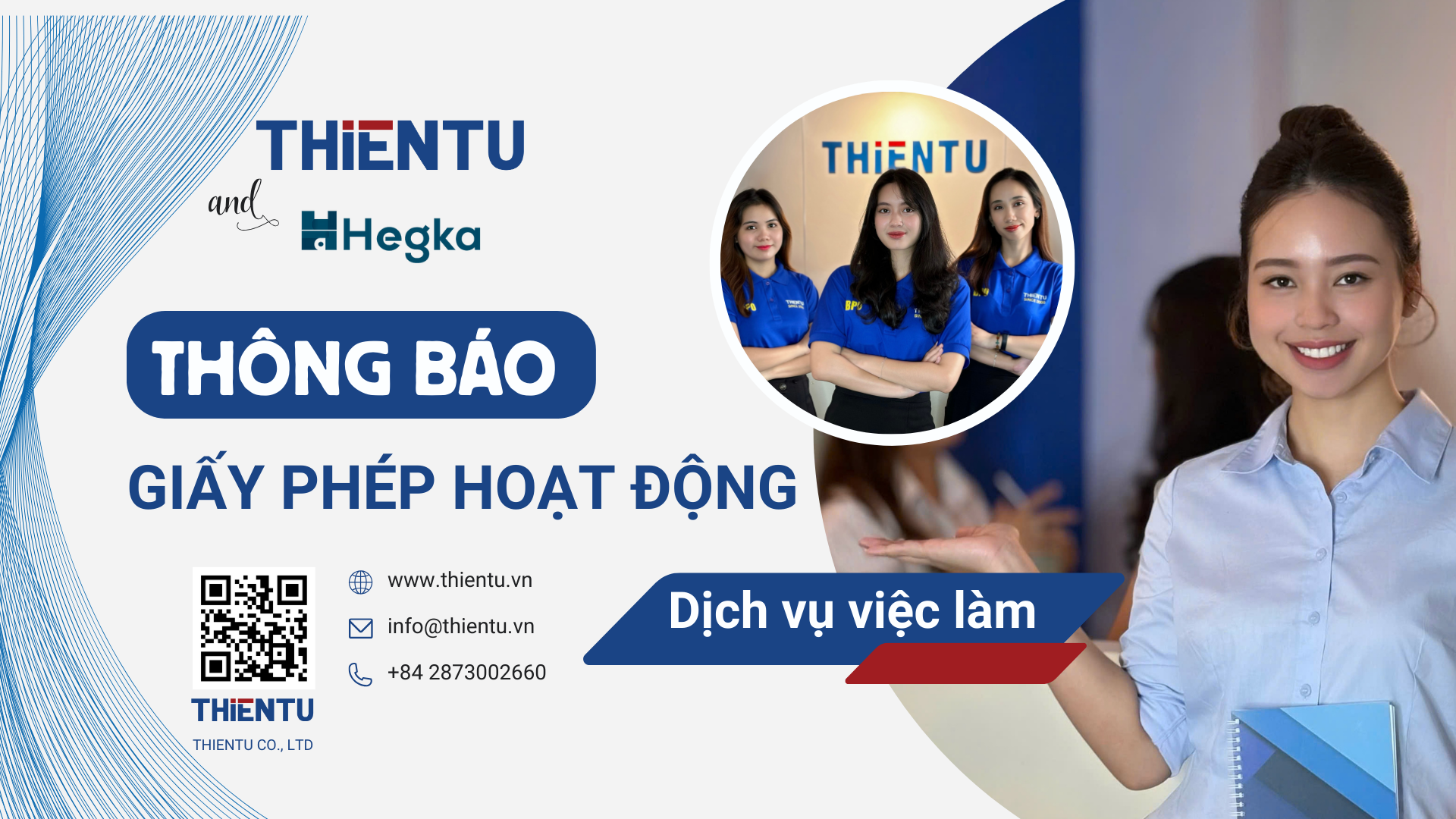 Thông báo Giấy phép hoạt động dịch vụ việc làm